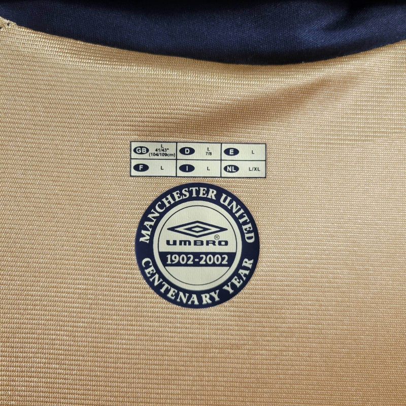 Maglia Vintage Manchester United 01-02 Centenary